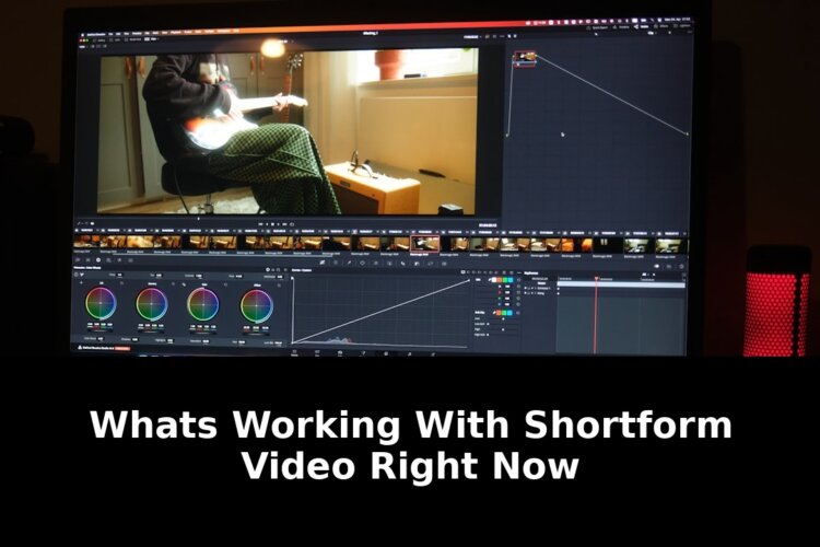 working with short-form video right