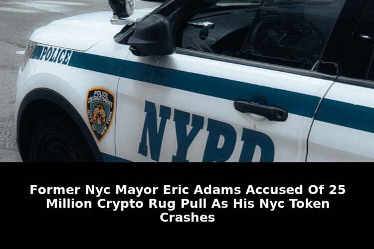 Exclusive: Former NYC Mayor Eric Adams $2.5M Crypto Rug Pull Shocker? 2 former nyc mayor eric adams