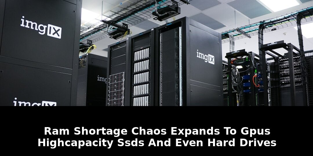 Ram Shortage Chaos Hits SSDs and Even Hard Drives in 2026 1 ssds and even hard drives