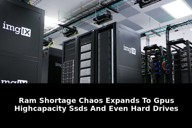Ram Shortage Chaos Hits SSDs and Even Hard Drives in 2026 3 ssds and even hard drives