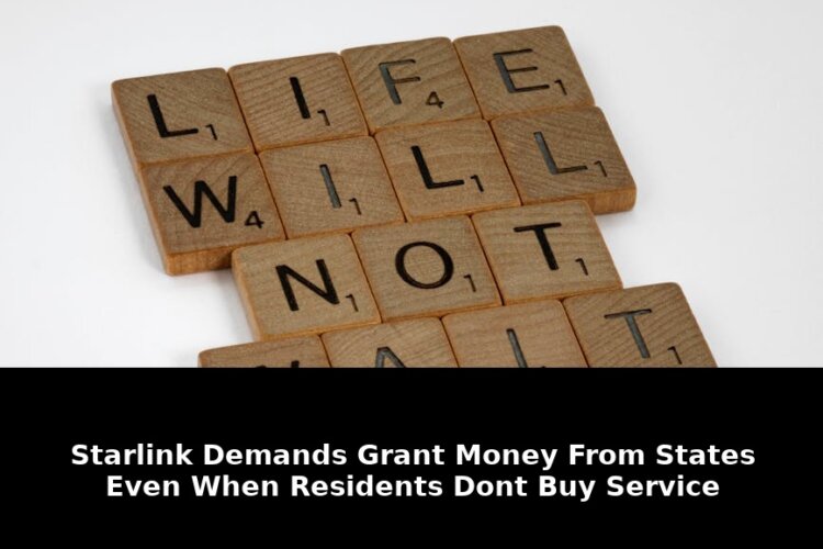 Starlink demands grant money: Revolutionary Update - 2026 1 starlink demands grant money