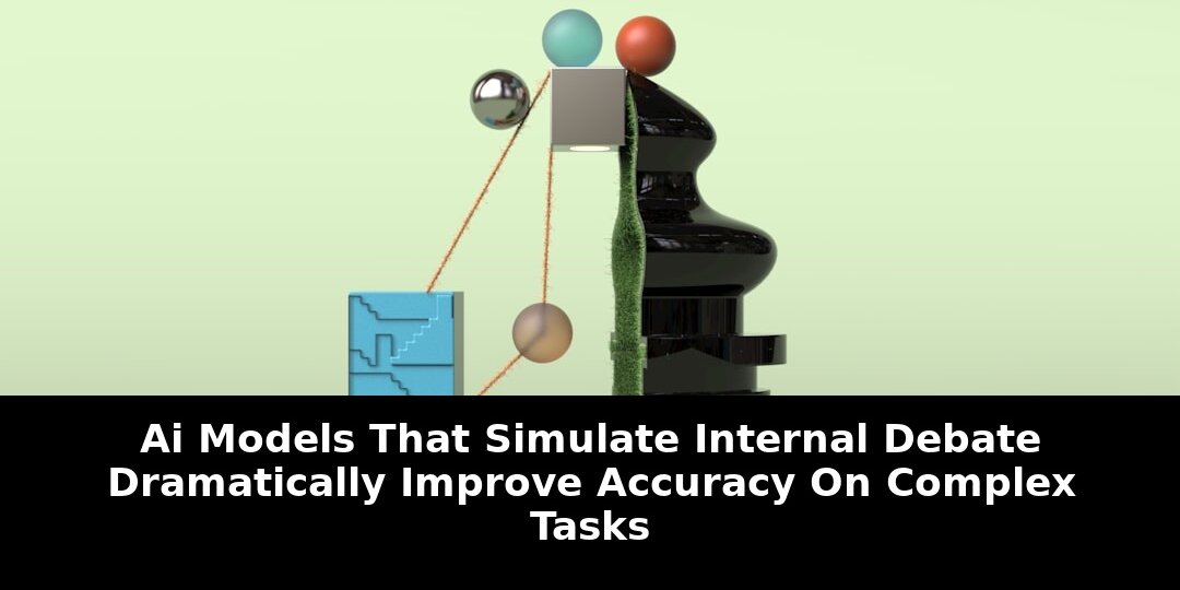 Models that simulate internal debate: Game-Changing Update - 2026 1 models that simulate internal debate