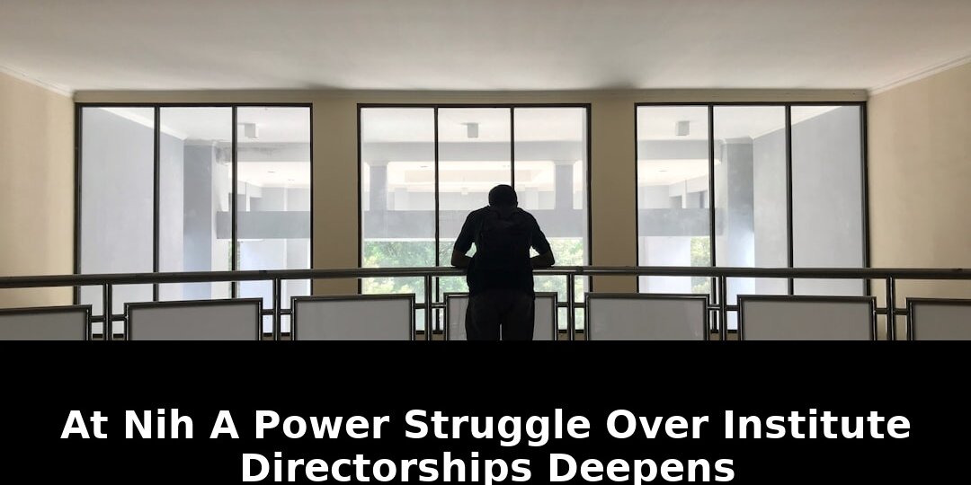 Struggle over institute directorships deepens: Breaking Update - 2026 1 struggle over institute directorships deepens