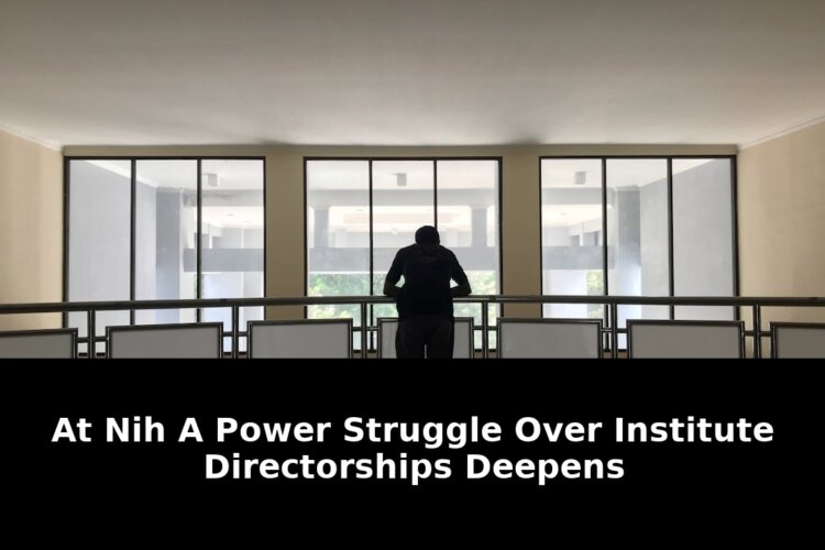 Struggle over institute directorships deepens: Breaking Update - 2026 1 struggle over institute directorships deepens