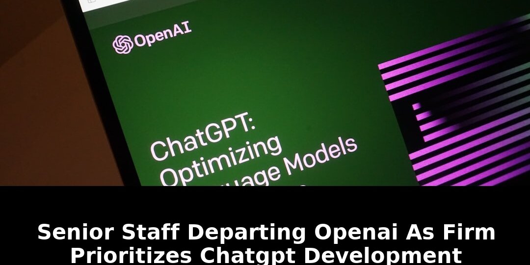 Senior staff departing openai: Shocking Update - 2026 1 senior staff departing openai