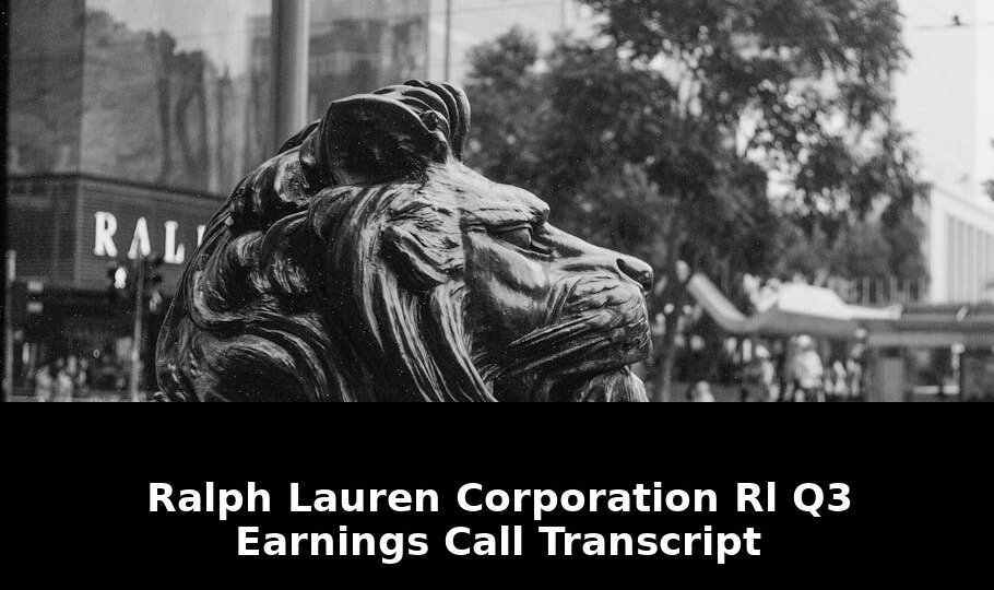 Earnings call transcript ralph lauren: Game-Changing Update - 2026 1 earnings call transcript ralph lauren