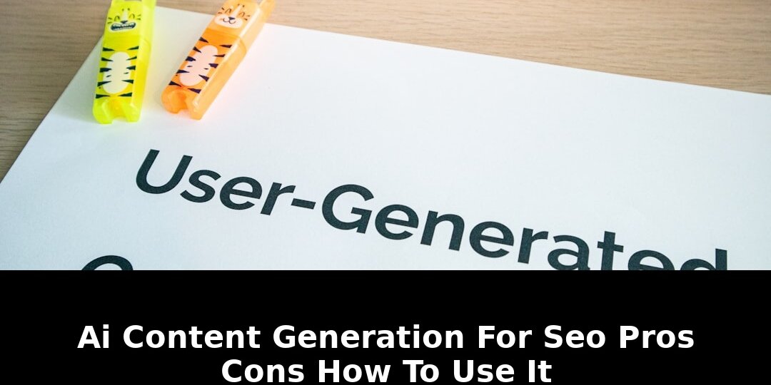 Generation for seo pros cons: Exclusive Update - 2026 1 generation for seo pros cons