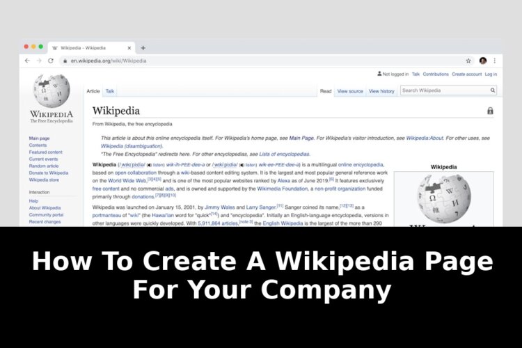 The Secret Formula for Creating a Wikipedia Page for Your Company in 2026 2 page for your company