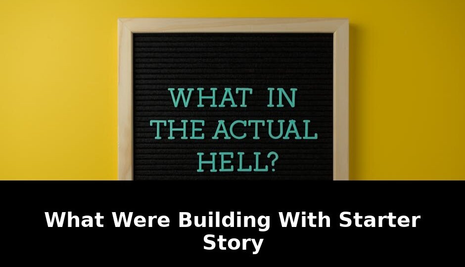 Building with starter story: Exclusive Update - 2026 1 building with starter story - Publicancy