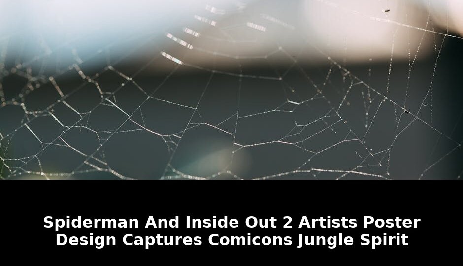 Spider-Man Artists Poster Design Captures COMICONs Jungle Spirit in 2026 1 artists poster design captures comicons - Publicancy