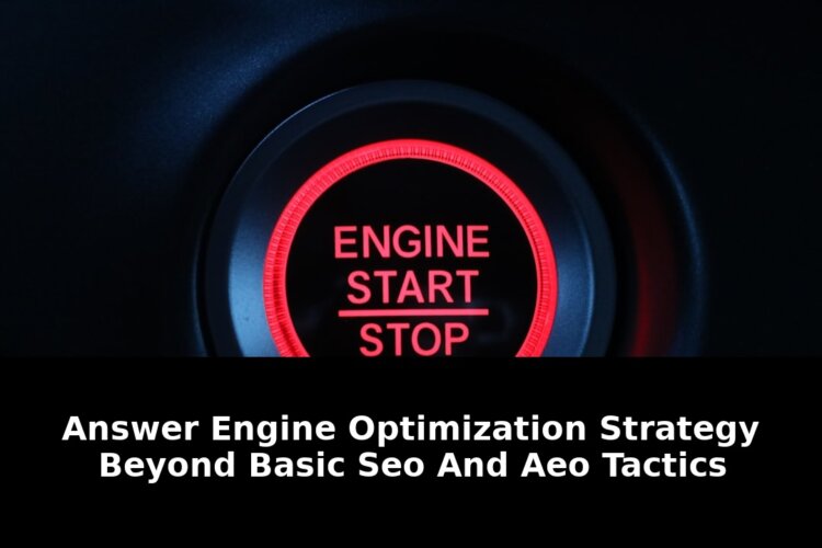Answer engine optimization strategy: Essential Update - 2026 1 answer engine optimization strategy - Publicancy