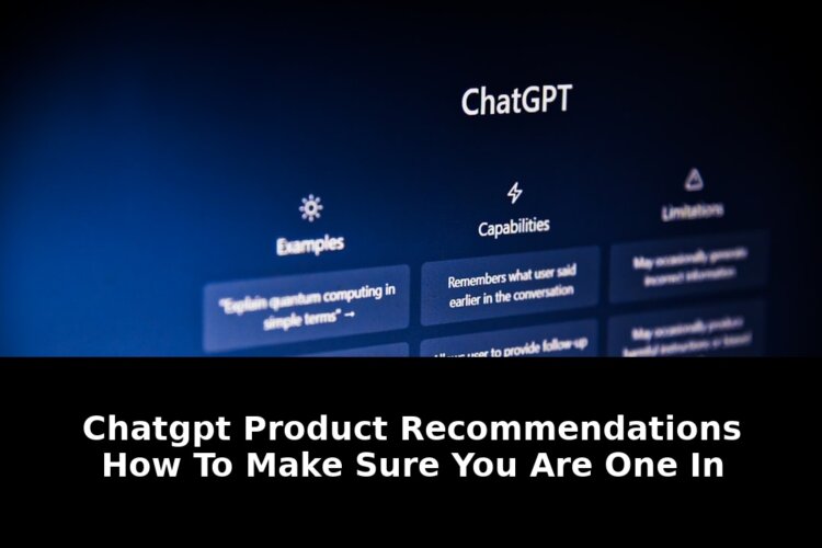 Recent years chatgpt product recommendations: Shocking Update - 2026 1 recent years chatgpt product recommendations - Publicancy