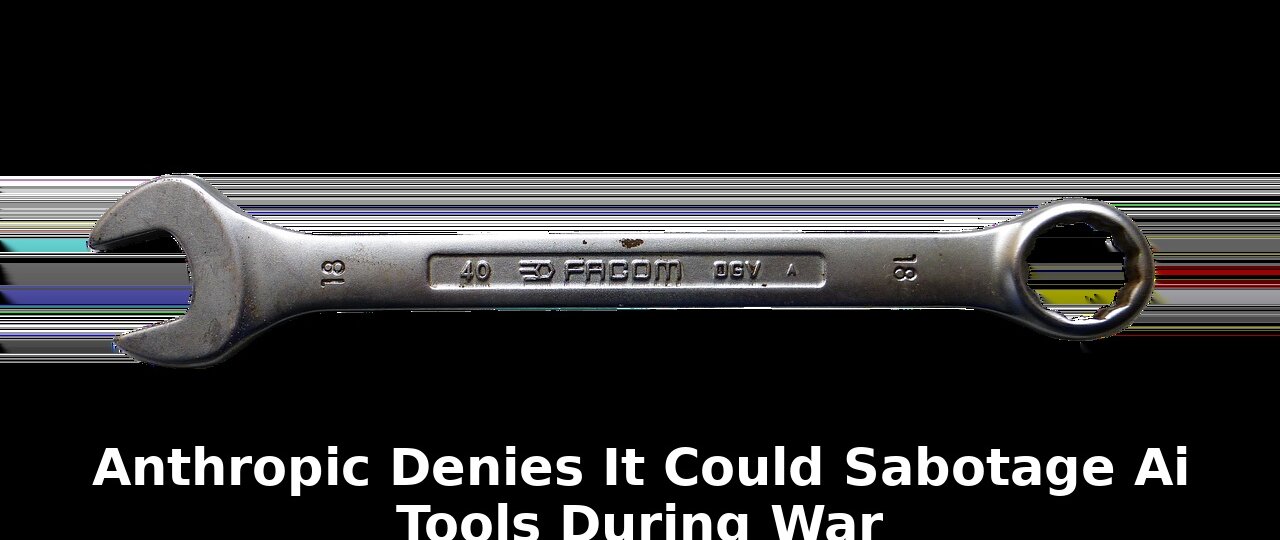 Tools during war anthropic denies: Breaking Update - 2026 1 tools during war anthropic denies - Publicancy