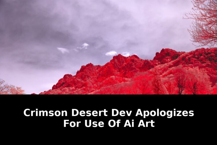 Crimson Desert Dev Apologizes For AI Art Controversy Amid Fan Backlash 1 crimson desert dev apologizes - Publicancy