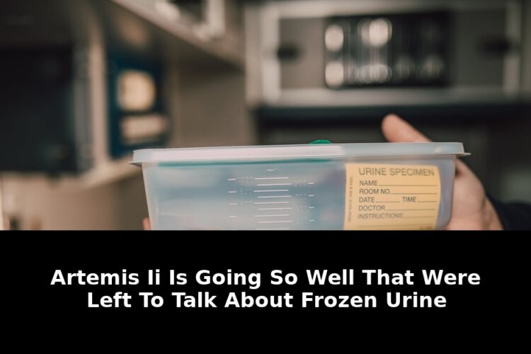 Artemis IIs Success Forces NASA to Talk About Frozen Urine in 2026 1 talk about frozen urine - Publicancy