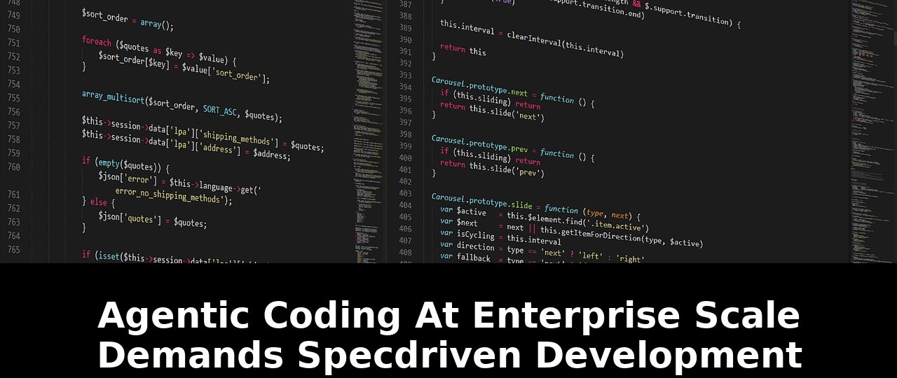 Enterprise scale demands spec-driven development: Essential Update - 2026 1 enterprise scale demands spec-driven development - Publicancy