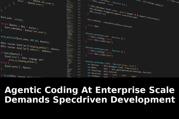 Enterprise scale demands spec-driven development: Essential Update - 2026 1 enterprise scale demands spec-driven development - Publicancy