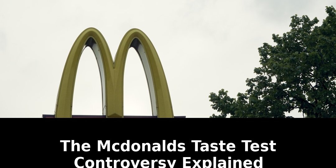 Explained the mcdonalds taste test: Shocking Update - 2026 1 explained the mcdonalds taste test - Publicancy