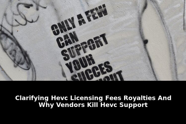 Clarifying hevc licensing fees: Shocking Update - 2026 1 clarifying hevc licensing fees - Publicancy
