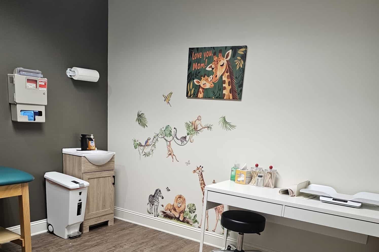 YouBelong Pediatrics Clinic interior in Suwanee Georgia YouBelong Pediatrics Clinic interior in Suwanee Georgia USA